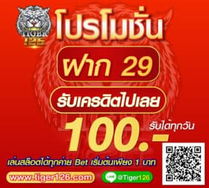 ฝาก 29 รับ 100